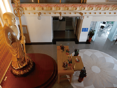 圖片：館內-大廳-地藏王菩薩側面